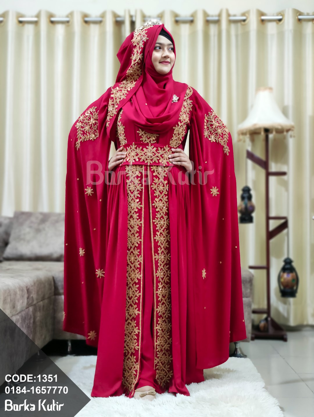 Hurram design borka