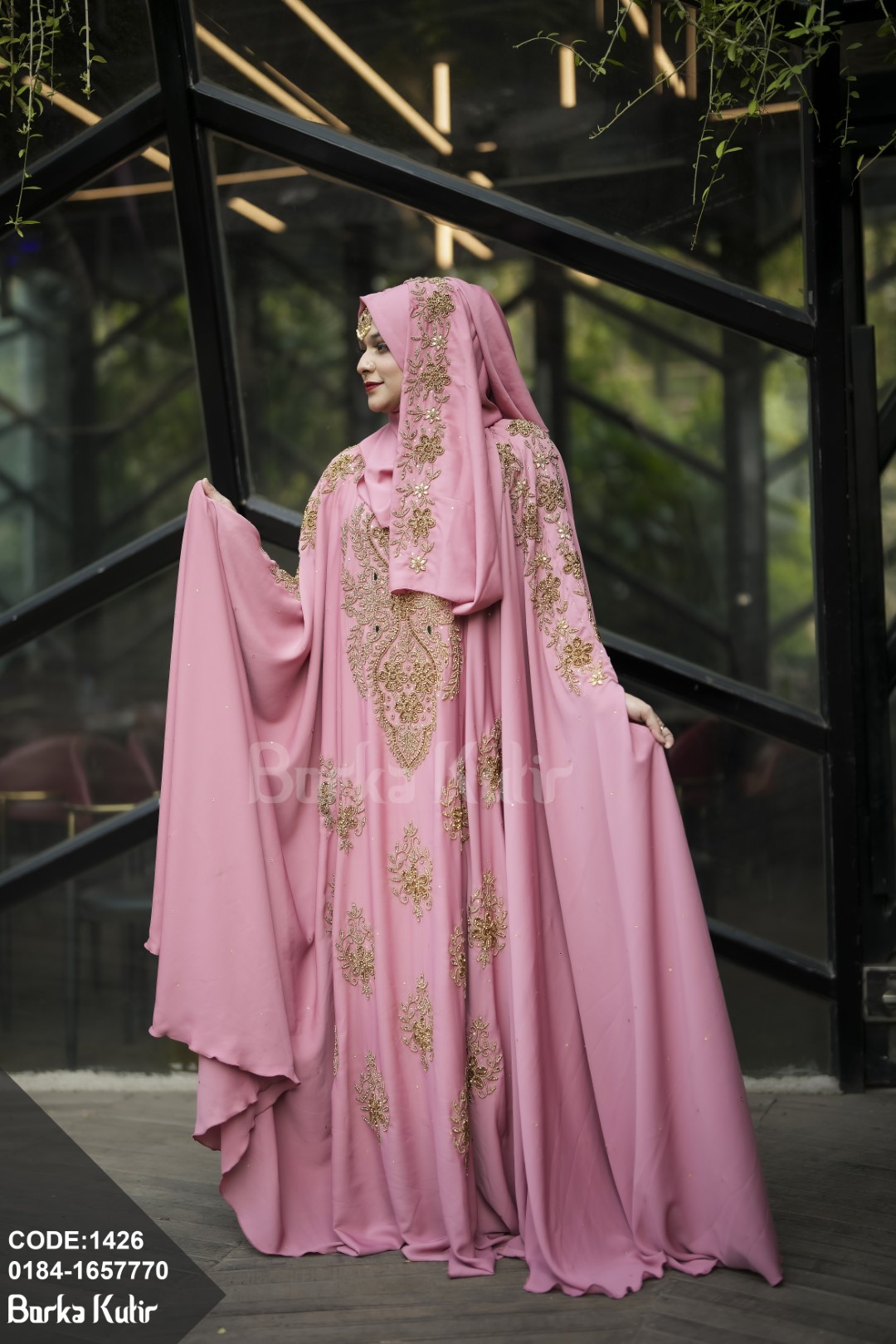 Princess Abaya S2 Baby Pink