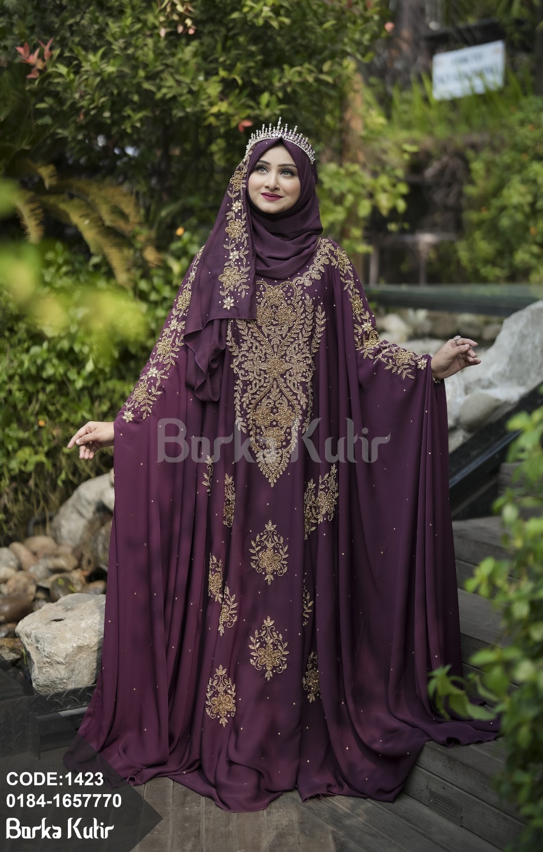 Princess Abaya S2 Deep Purple