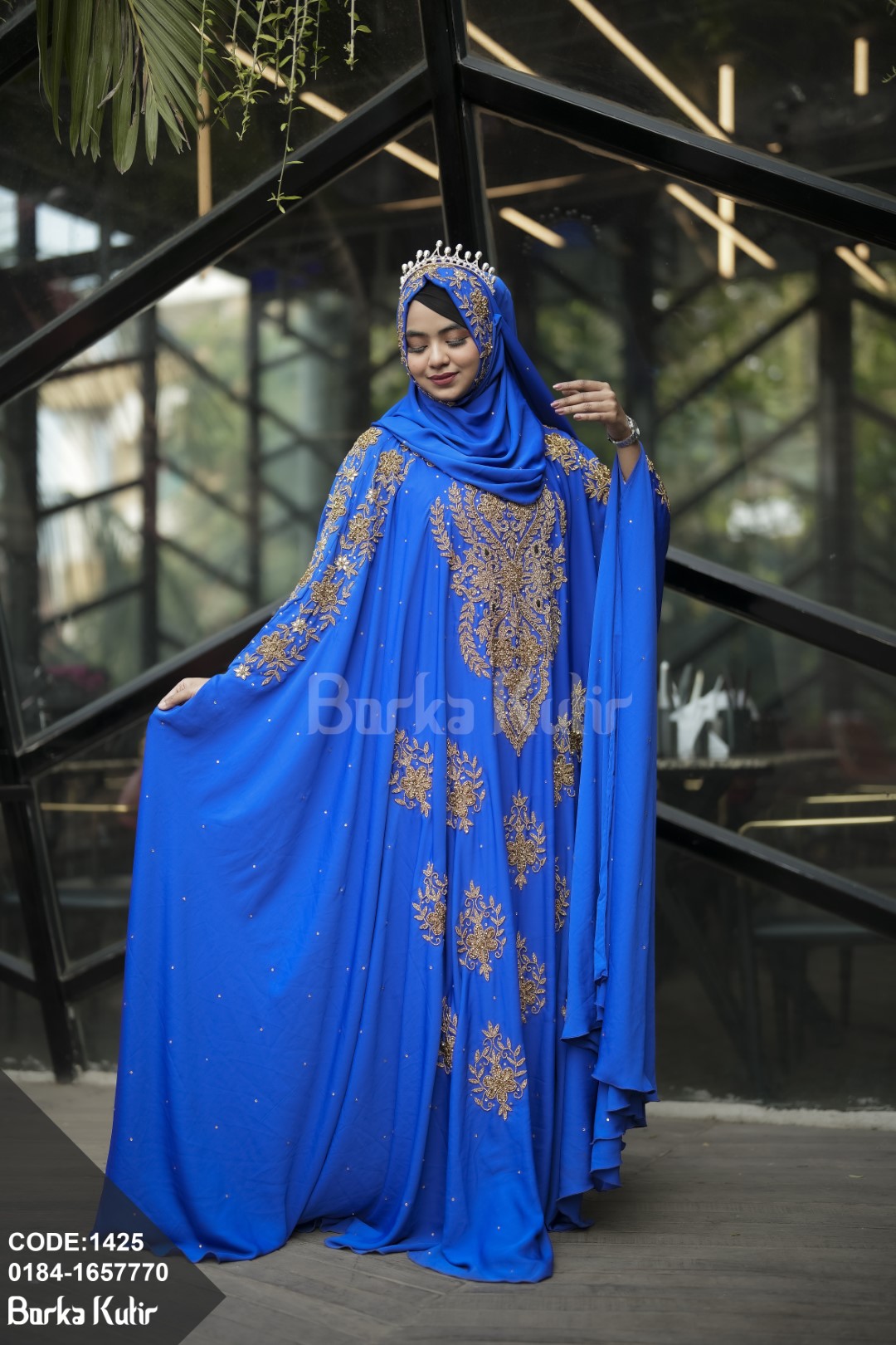 Princess Abaya S2 Royal Blue