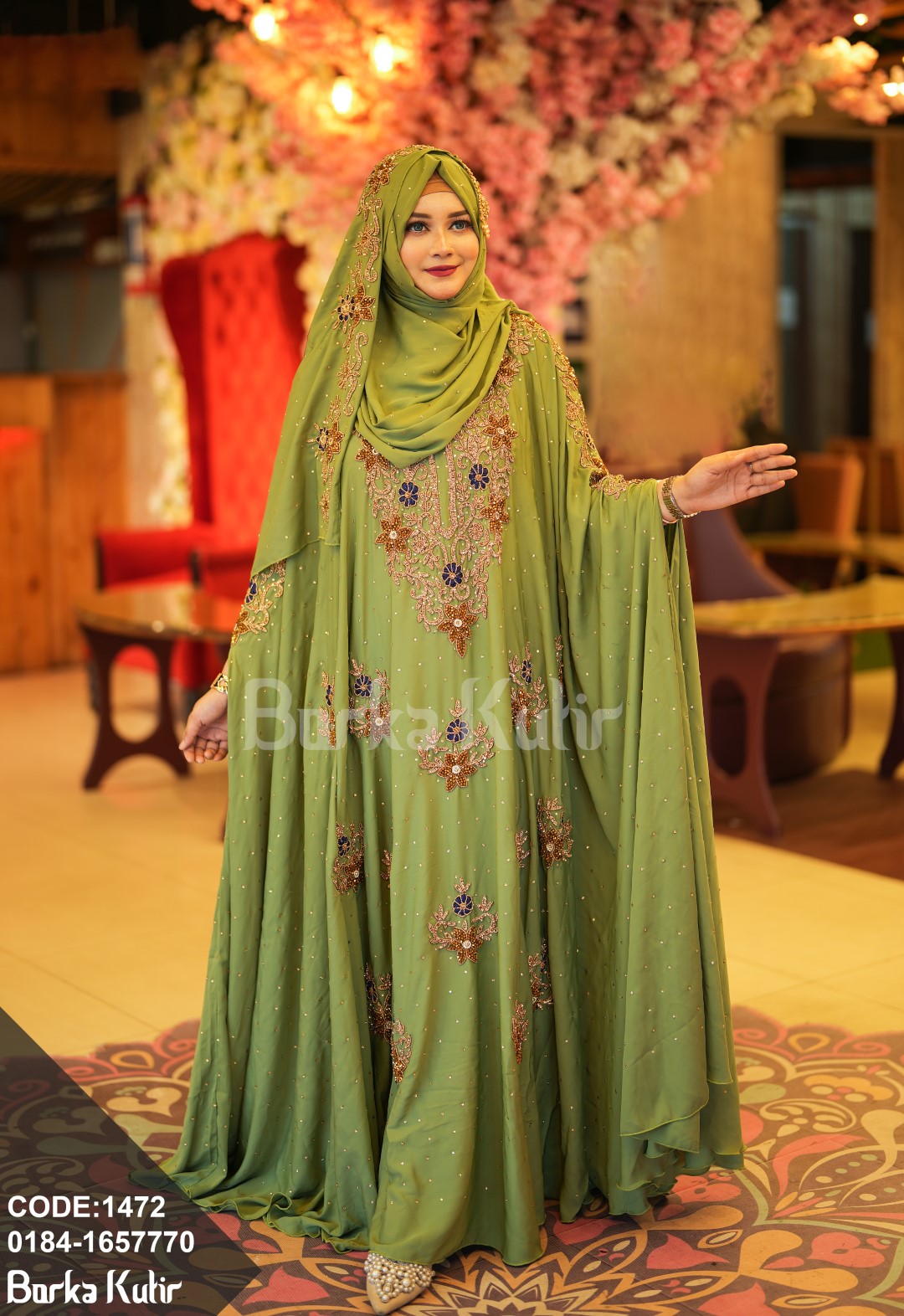 Queenie Abaya S3 Light Lemon