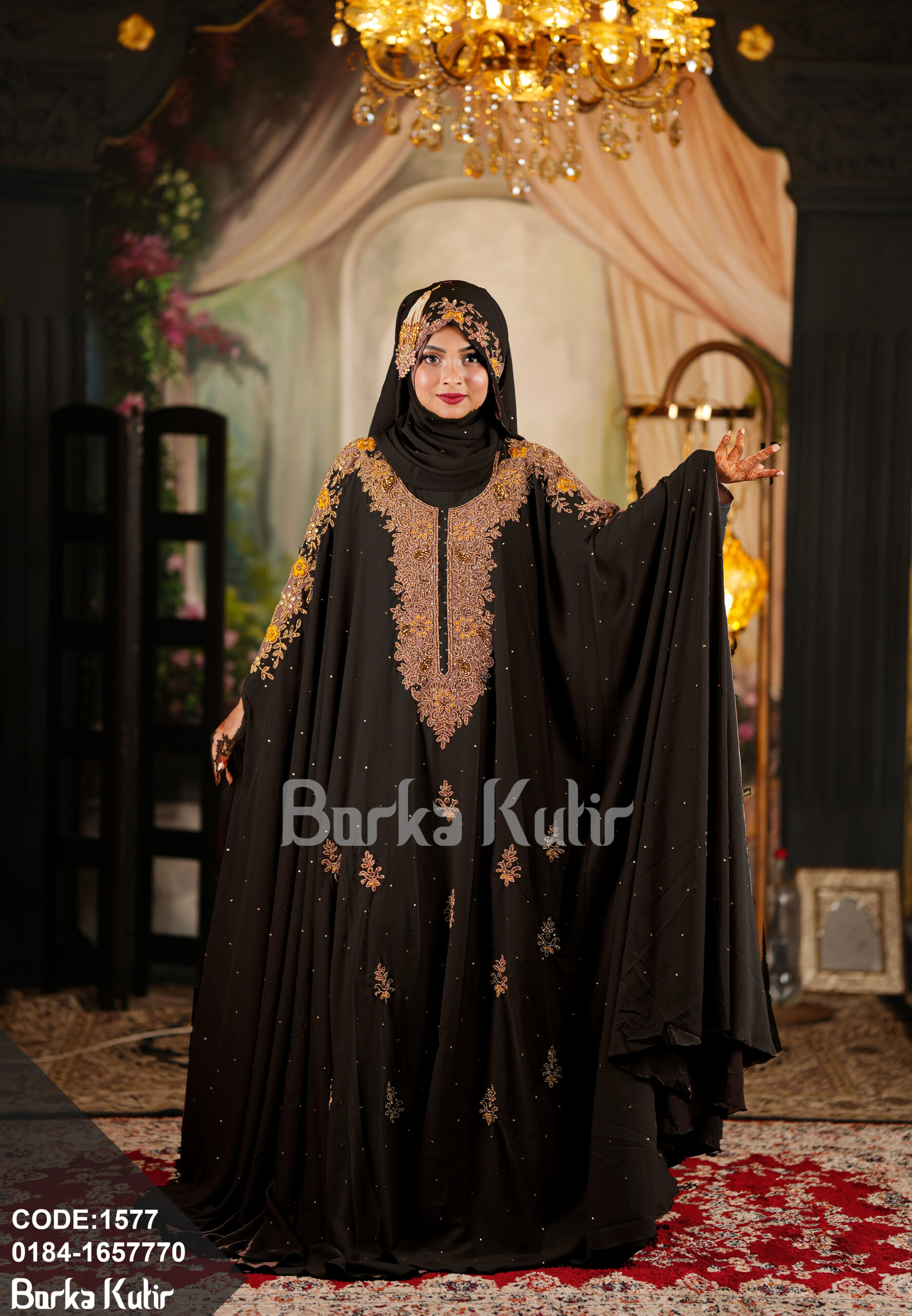 Queenie Abaya S5 Black