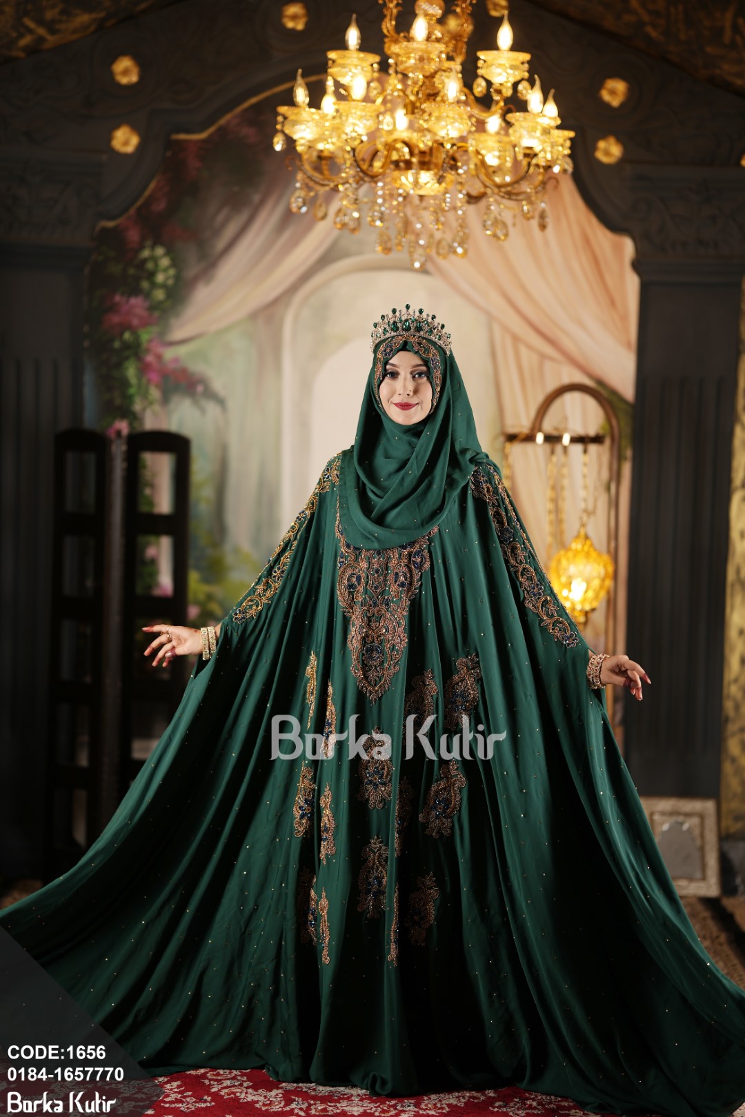 Queenie Abaya S4 Green
